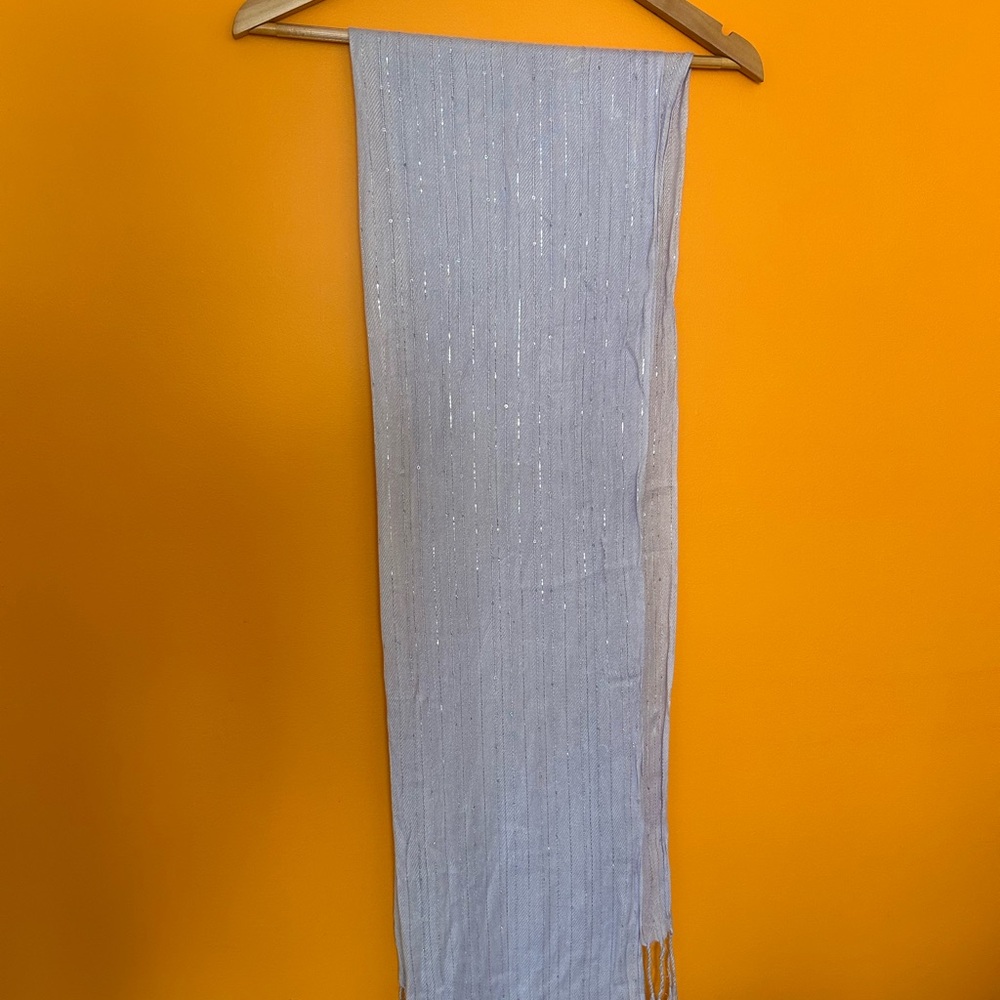 Cleo Silver Scarf